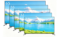 Téléviseur intelligent Full HD pour hôtel, rétroéclairage multicolore, VESA 200*200, 50Hz NTSC, solution TV intelligente pour chambre d'hôtes