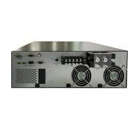 BVT 48VDC 220VAC 3KW konversi ganda UPS Online frekuensi tinggi Rackmount UPS untuk pusat Data 3KW catu daya tanpa hambatan