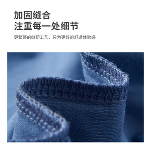 Delantal de mezclilla con tirantes cruzados, color azul marino, para camareras de restaurante o bar, con posibilidad de impresión de logotipo personalizado. - Product Image 4