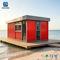 Maison conteneur préfabriquée détachable de 20 pieds, utilisable pour hôtel, bureau, villa, petites pièces mobiles familiales