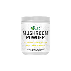 Best Seller Mushroom Powder Balanced Jitter Free Energy Calm Focusmental Clarity Focus Immune Adaptofen Dietary Supplement - Product Image 1