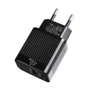 เครื่องชาร์จเร็วแบบสองพอร์ต 40W พร้อมระบบป้องกัน PPS/QC4.0, PD 3.0 และ OVP - โซลูชันการชาร์จขั้นสูงสุดสำหรับสมาร์ทโฟน - Product Image 1
