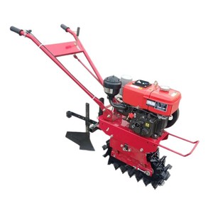 Rear Tine <b>Cultivator</b> 12 In Gasoline Engine 80 Cc Adjustable Seeding Depth For Farm Tillage - Product Image 2