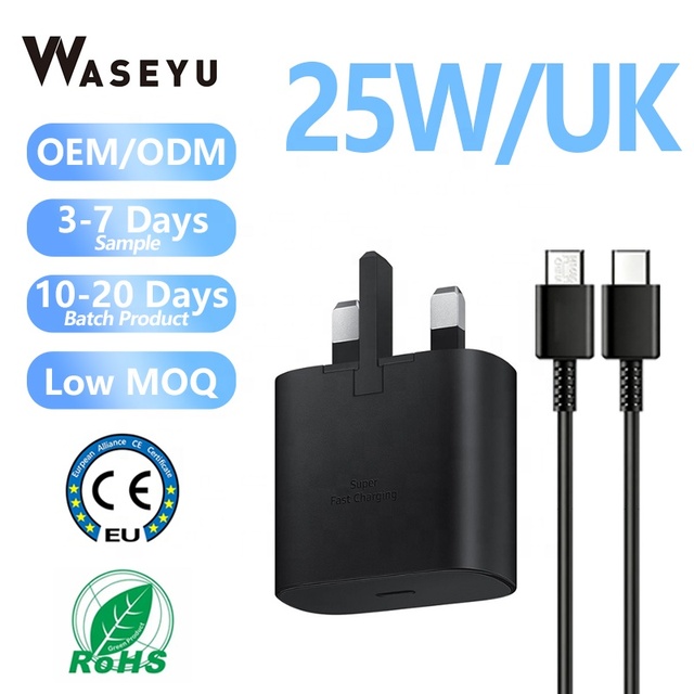S24 S23 Ultra Phone Chargeur TA800 Type c Super Fast Charge 25W PD Charger Power Adapter for Samsung Galaxy S24 S23 Ultra S22