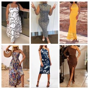 Nouvelle robe d'été décontractée pour femmes, imprimée, tendance, en stock, styles variés, expédition aléatoire - Product Image 5