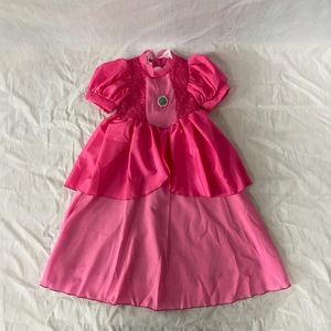 Vestido Color Durazno, Vestido de <span class=keywords><strong>Princesa</strong></span> Flor de Durazno, Vestido Formal para Niña, <span class=keywords><strong>Mario</strong></span> - Product Image 5