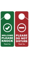 Porte-documents publicitaire en carton pour porte, simple ou double face, format 3,5x8,5 pouces, pour dépliants, brochures, livrets, prospectus et étiquettes