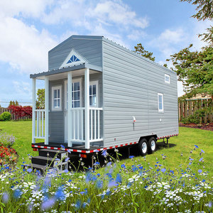 Nouvelle maison mobile de luxe préfabriquée sur roues, petite maison sur roues, salon, maison conteneur avec norme australienne, maison à ossature en A - Product Image 2