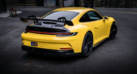 Kit carrosserie en fibre de carbone pour Porsche 992 GT3 RS, modification de mise à niveau neuve, grande taille, capot avant, aileron arrière, jupes latérales, moteur