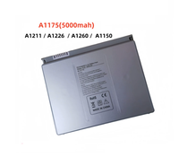Batterie d'ordinateur portable A1175 pour Mac Book Pro 15 pouces MA348 A1150 A1211 A1260 A1226 Notebook 10.8V 5555 mAh/60WH 2006-2008 Fabricant