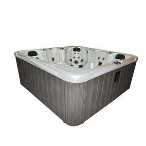 <span class=keywords><strong>Spa</strong></span> de jardin moderne pour 5 adultes et enfants, bain à remous portable en acrylique avec gros jets de massage pour une immersion relaxante - Product Image 6