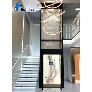 2-<span class=keywords><strong>6</strong></span> pisos VVVF Ascensor de pasajeros Máquina de tracción de cabina Ascensor doméstico eléctrico <span class=keywords><strong>6</strong></span> personas Villa Elevadores - Product Image 2