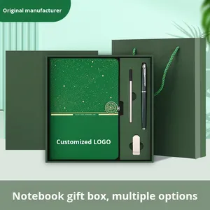 Set de Regalo Empresarial: Cuaderno, Termo, Caja de Regalo, Memoria USB, Logotipo Personalizado, Reunión de Empresa, Regalo Creativo - Product Image 2