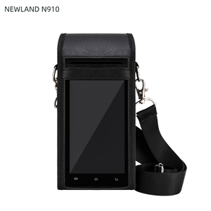 Thông minh cầm tay pos thiết bị đầu cuối máy newland n910 bền pu da pos da trường hợp thực hiện với dải vai dải tay - Product Image 2
