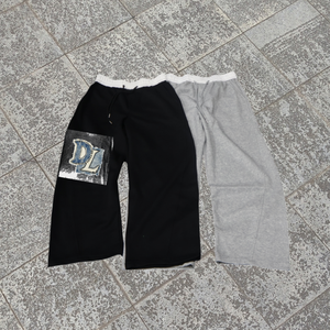 Pantalon de survêtement homme personnalisé avec logo, effet délavé, streetwear, coton de haute qualité, couleur unie, jogger, pantalon de survêtement homme - Product Image 4