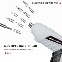 Offre Spéciale – Kit de Perceuse-Visseuse Électrique Mini Sans Fil Rechargeable 3,6 V 47-en-1 de Précision pour la Maison