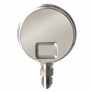 Thép Không Gỉ Glycerine Đầy Crimpled Vòng Loại Máy Đo Áp Suất - Product Image 2