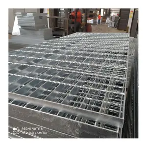 Industrial Hot Dipped Galvanized Steel Grid Plate Platform Metal Steel Grating Outdoor Metal Drain Cover Grating