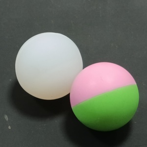 Shuxin màu chặn đàn hồi Silicone bóng Pet <span class=keywords><strong>Dog</strong></span> nhai đồ chơi bền răng Làm sạch tương tác đào tạo đồ chơi - Product Image 2