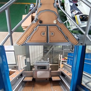 <span class=keywords><strong>Bateau</strong></span> de pêche à moteur hors-bord en aluminium à grande vitesse avec cabine centrale de 6,85 m (21 pieds) avec marche autour, certifié CE - Product Image 3