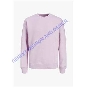 Sweat-shirt oversize en éponge française 100% coton pour hommes, logo personnalisé, poids lourd pour l'hiver, vente en gros à bas prix - Product Image 1