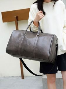 Bolsos de mano para mujer, bolso de viaje para mujer, nuevo paquete deportivo para Fitness, bolso de hombro de cuero Pu, bolso cruzado para equipaje, bolso de lona para hombre - Product Image 4