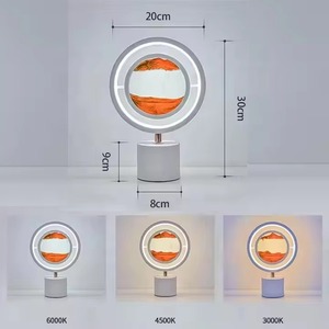 3D đồng hồ <span class=keywords><strong>c</strong></span>á<span class=keywords><strong>t</strong></span> <span class=keywords><strong>c</strong></span>ạnh giường ngủ Đèn bàn <span class=keywords><strong>c</strong></span>á<span class=keywords><strong>t</strong></span> di chuyển sơn LED ánh sáng ban đêm <span class=keywords><strong>c</strong></span>á<span class=keywords><strong>t</strong></span> lún biển sâu sandscape Đèn bàn - Product Image 6