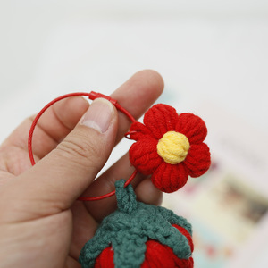 Pendentif fruit artisanal, fraîchement confectionné <span class=keywords><strong>pour</strong></span> le sac en laine crocheté <span class=keywords><strong>de</strong></span> <span class=keywords><strong>maman</strong></span>, doux et mignon - Product Image 3