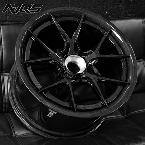 Jantes en fibre de carbone forgée NJQS 5x114.3/5x130/5x120 PCD 100mm 18-26 pouces pour BMW Audi C8 <span class=keywords><strong>Urus</strong></span> Lexus - Product Image 1