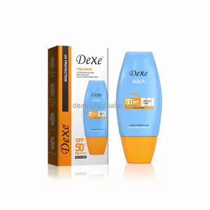 Dexe保护器太阳能天然自有品牌面部护肤美白防晒霜防晒霜