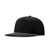 Gorra de Golf Personalizada de Verano, de Secado Rápido, Deportiva, con Cierre a Presión, con Cuerda, Transpirable, Ajustable, Unisex, de 5 Paneles, con Visera Plana