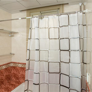 110-200cm Dünnrohr-Dusch stangen mit einziehbarem Vorhang Kostenlose Stanz kleidung Trocknen Ausziehbare Vorhangs tange - Product Image 5