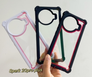 360 สีดําขอบป้องกันการกระแทกโทรศัพท์มือถือสําหรับTecno Spark <span class=keywords><strong>GO</strong></span> 2024 ปกหลังFundasสําหรับTecno Spark <span class=keywords><strong>GO</strong></span> 20 PRO <span class=keywords><strong>PLUS</strong></span> - Product Image 6