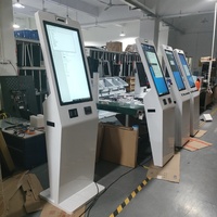 Imprimante de kiosque de paiement en libre-service d'intérieur AIMV haute compatibilité avec SDK, 21,5/23,8/27/32/43 pouces, pour enregistrement/déconnexion et lecture de codes-barres tactile