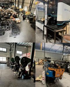 निर्माता की दो मंजिला औद्योगिक धातु गाड़ी हैंडकार्ट ट्रककैरियर लोहे के पिंजरे भंडारण कारोबार कार्ट नई डिजाइन ट्रॉली - Product Image 5