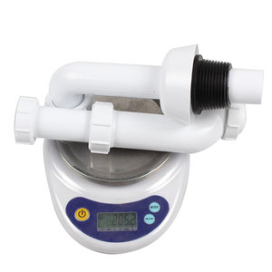 WaiiHO 002 Clásico y Elegante Desagüe de Pared Moderno para Lavabo, Filtro de Plástico Pulido, Inserto para Lavabo de Baño - Product Image 3