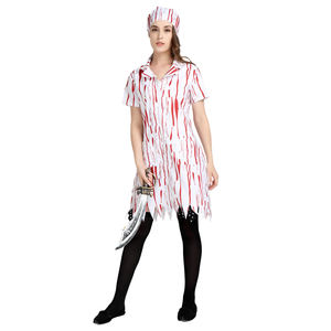Trajes familiares Halloween carnaval fiesta Terrible Chef juego de rol carrera mujeres <span class=keywords><strong>disfraces</strong></span> para niñas vestir - Product Image 1