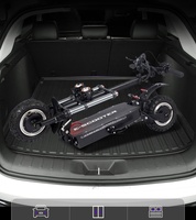 Stock DE LA UE envío gratis Boyueda 85KMH velocidad rápida 60V 38ah 6000W Dual Motor E Scooter 11 pulgadas Scooter eléctrico plegable para adultos