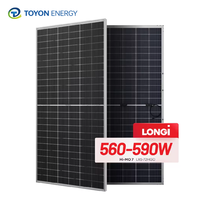 Centrale solaire Longi 585W 590W 595W Paneles Solares Para Casa Pour Maison