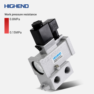 Valvola di controllo a solenoide pneumatica K23JD-15 vecchia valvola di inversione a due posizioni a tre vie ad alto flusso 24V solenoide valvola a globo - Product Image 2