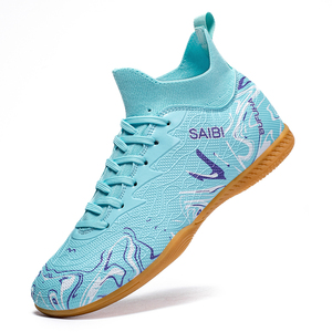 Chaussures de <span class=keywords><strong>futsal</strong></span> d'intérieur de haute qualité pour adultes, semelles plates, résistantes à l'usure et antidérapantes, chaussures d'entraînement personnalisables OEM/ODM - Product Image 6
