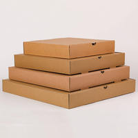 Umweltfreundliche Individuell Bedruckte Personalisierte Pizzabox für Takeaway-Lebensmittelverpackungen und Restaurant-Lieferboxen