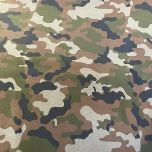 Yilong Fabric Factory Wholesale Twill 100% Cotton Material Generic Camouflage Fabric Hunting CAMO Casual Clothing Turban Hat