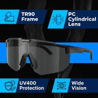 Lunettes de soleil pour hommes, lunettes de sport, lunettes de soleil décontractées, pour la conduite, les activités de plein air et le cyclisme