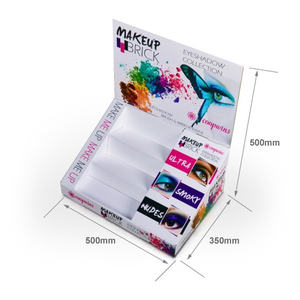 Boîte d'unité de présentation imprimée en couleur personnalisée carton de bouteille de parfum cosmétique boîte de présentation de présentoir de dessus de table pour collation boisson - Product Image 3