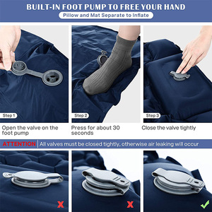 Colchoneta Inflable Ultraligera para Camping con Bomba de Pie Integrada, Colchón de Aire Ligero y Compacto, la Mejor Colchoneta para Dormir - Product Image 5