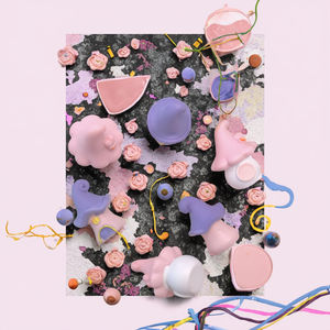 100 Stück Harz-Miniatur-Feehäuser und -Schlösser, Niedliche Feengarten-Zwerge, Moos-<span class=keywords><strong>Terrarium</strong></span>-Deko, Bonsai-<span class=keywords><strong>DIY</strong></span>-Schleim-Zubehör - Product Image 2