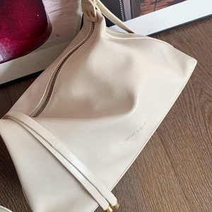 Sac fourre-tout moderne Off White à fermeture éclair horizontale, léger, pour femme, usage quotidien - Product Image 3