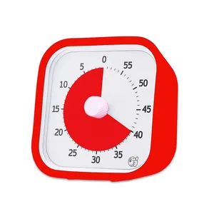 Secura 60-Minute Visual Timer, Silent Study Timer for Kids and Adults, Time  Clocks, Time Management Countdown Timer for Teaching Pink