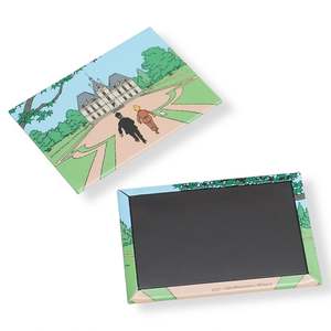 Aimant de réfrigérateur personnalisé en fer blanc avec photos, souvenir touristique, autocollant magnétique en métal pour cadeaux de voyage - Product Image 6